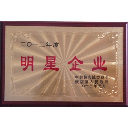 榮(rong)譽(yu)證書